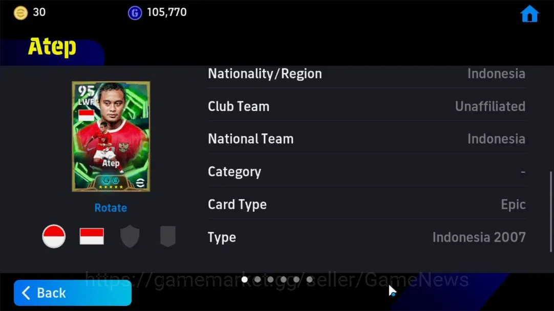 eFootball Accounts Android|Epic-BigTime Lamine Yamal,Epic Gareth Bale image 19