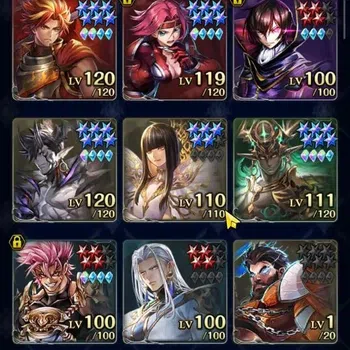 Last Cloudia Accounts Endgame GLOBAL END|Collab(Lelouch,Vargas,Kallen)+(SM Sera+Paid Equip,AOGYuda,Aernewisse,GD