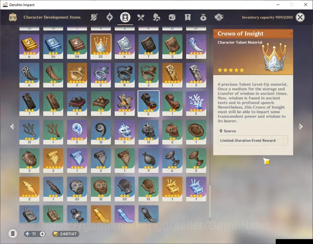 Genshin Impact Accounts ASIA|AR 57|Rate On|7 Limit+7 (*5Wep)|[ArlecchinoC1 image 10