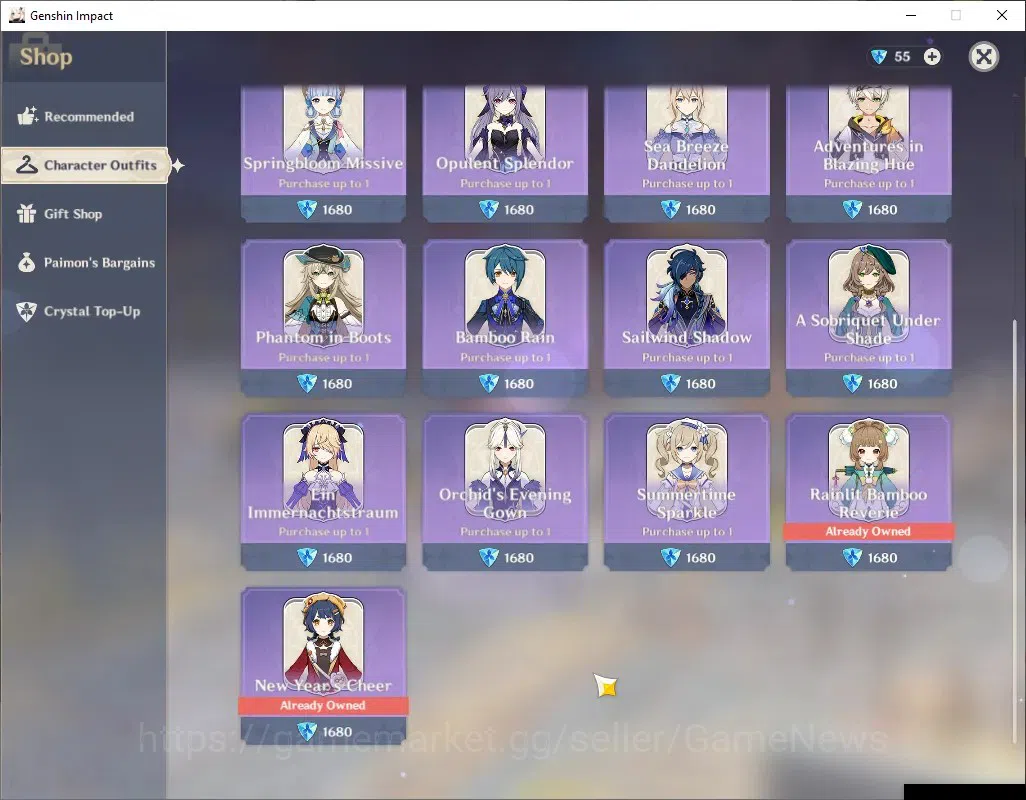 Genshin Impact Accounts ASIA|AR 57|Rate On|7 Limit+7 (*5Wep)|[ArlecchinoC1 image 16