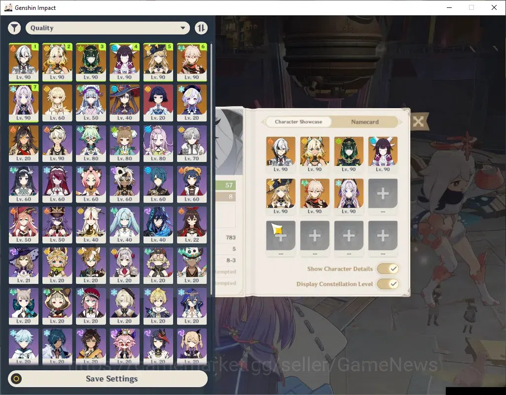 Genshin Impact Accounts ASIA|AR 57|Rate On|7 Limit+7 (*5Wep)|[ArlecchinoC1 image 2