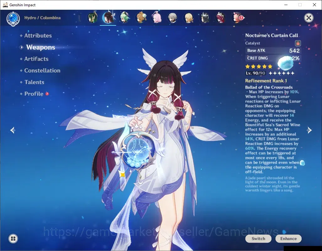 Genshin Impact Accounts ASIA|AR 57|Rate On|7 Limit+7 (*5Wep)|[ArlecchinoC1 image 5