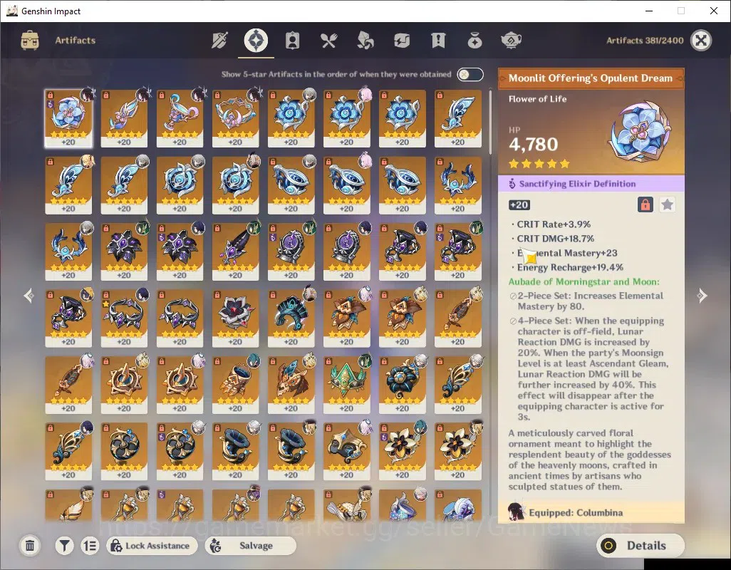 Genshin Impact Accounts ASIA|AR 57|Rate On|7 Limit+7 (*5Wep)|[ArlecchinoC1 image 8