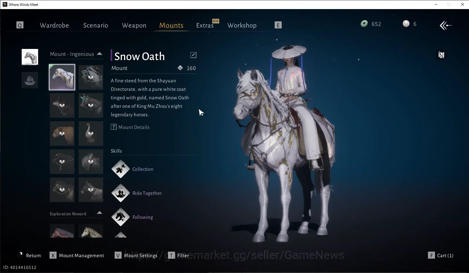 Where Winds Meet Accounts GLOBAL|Lv 80|GS 20k|Nameless Sword,Infernal Twinblades+100% Oddt|Maples Sorrow|Mounts Snow Oath|MC 13