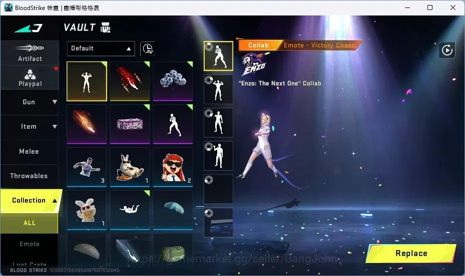 Blood Strike Accounts ASIA | 1 ULTRA MELEE: Talon Knife-Sanctum|1 ULTRA image 4