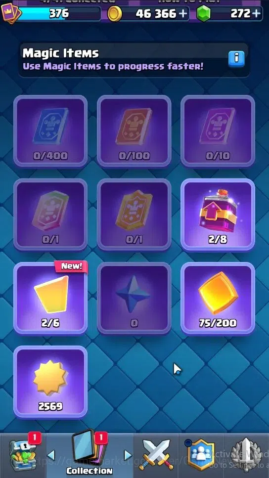 Clash Royale Accounts Lvl 376|KTL 9|Trophy 3035|Card 47|Limited Skin|1 H image 10