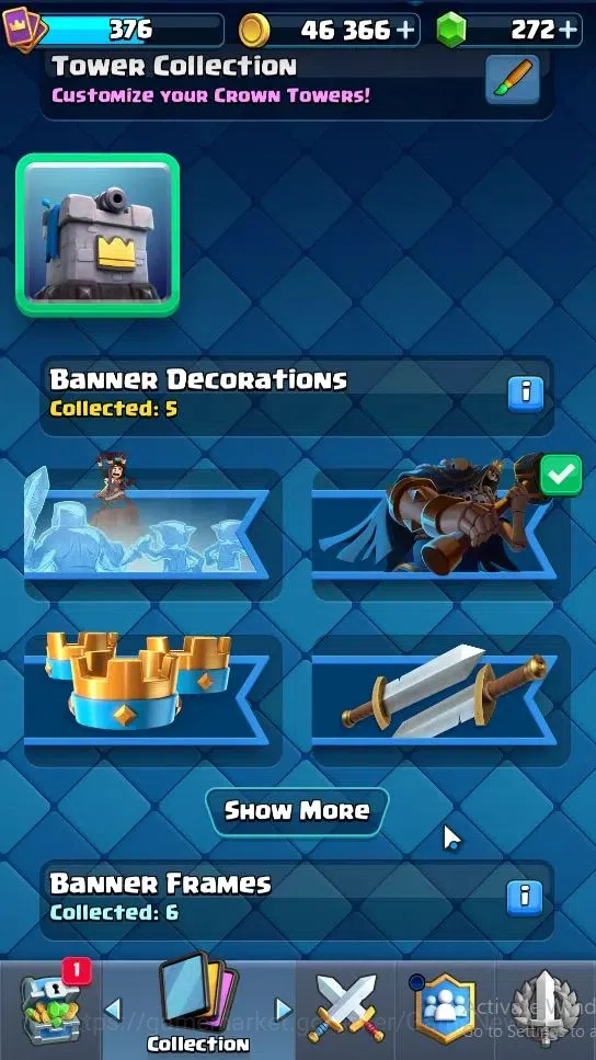 Clash Royale Accounts Lvl 376|KTL 9|Trophy 3035|Card 47|Limited Skin|1 H image 13