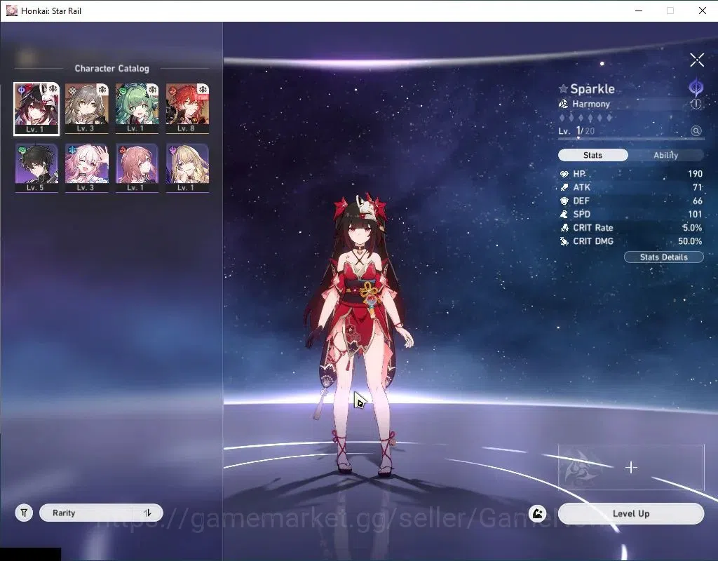 Honkai Star Rail Accounts EU |TL 3|1,6K SJ|2 Limited| [Acheron,Huohuo] |20 S image 4