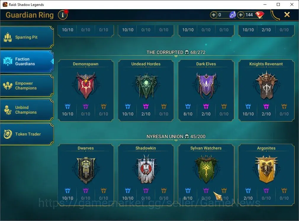 Raid: Shadow Legends Accounts Lv65|1,7M PWR|1 Mythic Lazarius|12 Legend Combo 2 image 14