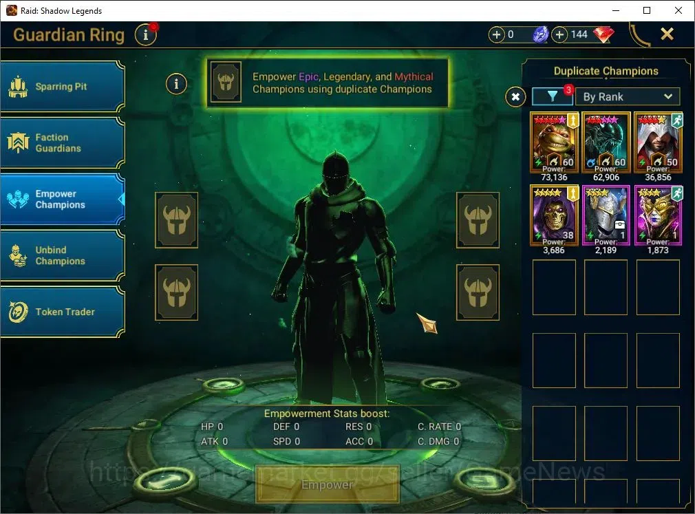 Raid: Shadow Legends Accounts Lv65|1,7M PWR|1 Mythic Lazarius|12 Legend Combo 2 image 15