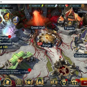 Raid: Shadow Legends Mid-Game Lv65|1,7M PWR|1 Mythic Lazarius|12 Legend Combo 2  image 1