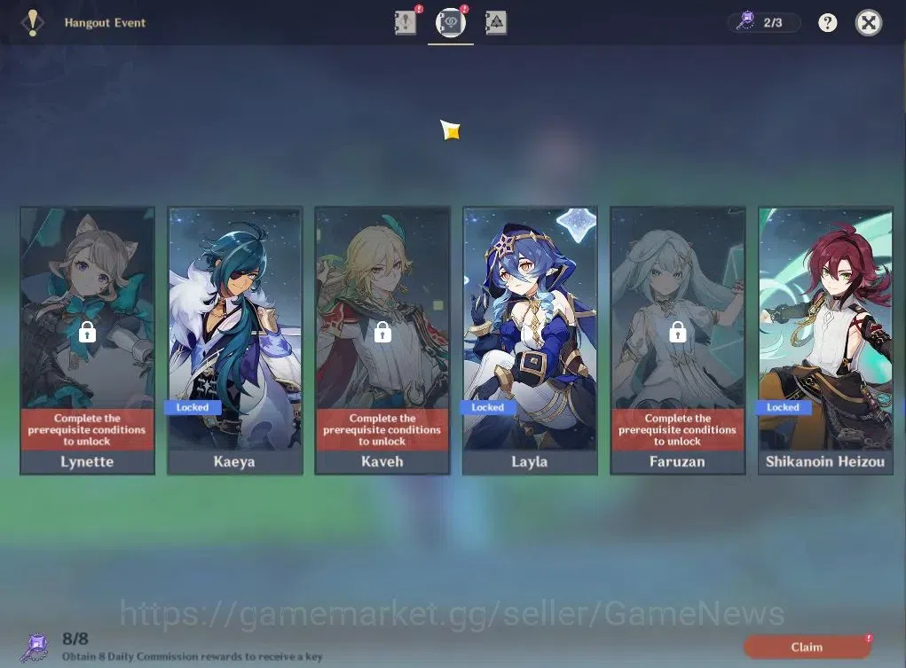 Genshin Impact Accounts ASIA|AR56|PreamTeam Skrik,Neuvilette+sign|7Limited image 16