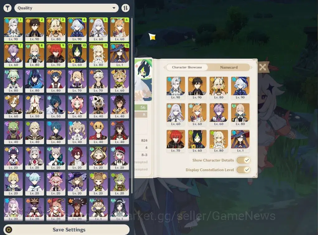 Genshin Impact Accounts ASIA|AR56|PreamTeam Skrik,Neuvilette+sign|7Limited image 2