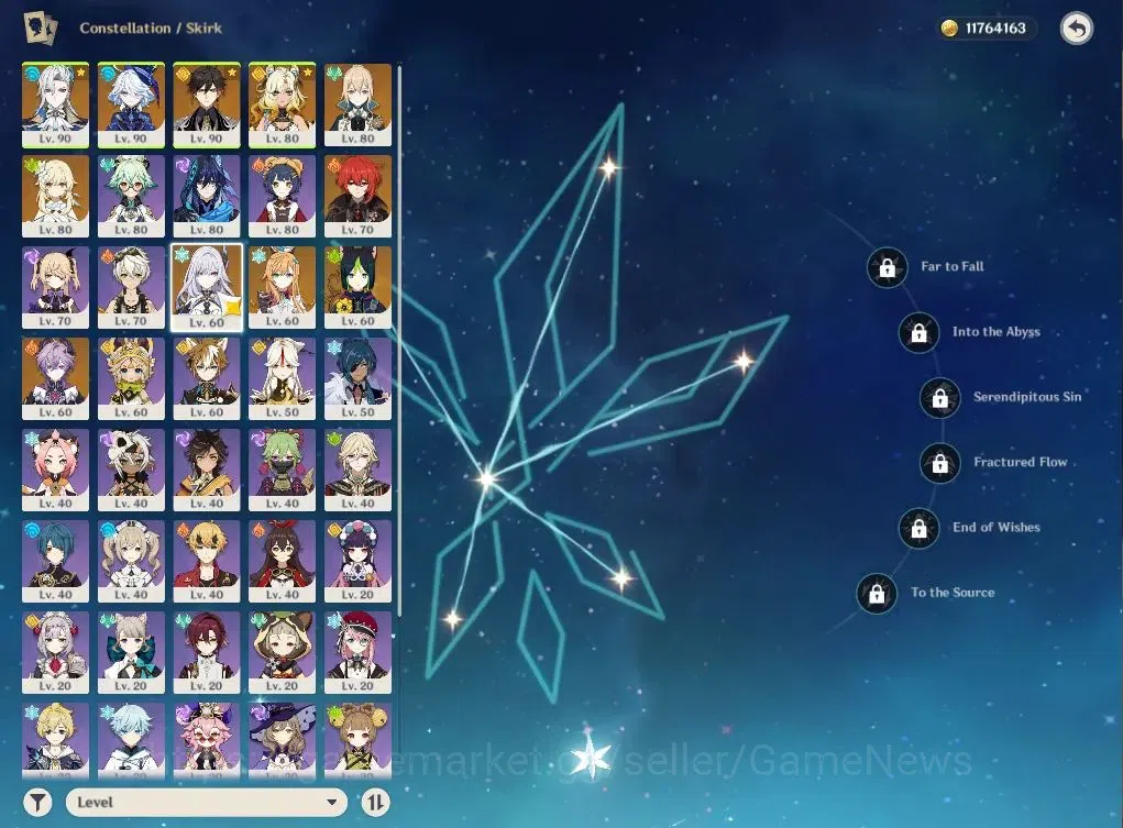 Genshin Impact Accounts ASIA|AR56|PreamTeam Skrik,Neuvilette+sign|7Limited image 4