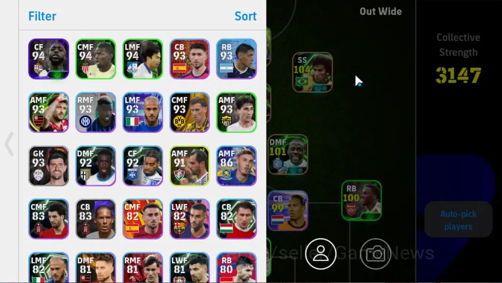 eFootball Accounts Legends & Iconic Players Android|Epic Zico,Roberto Donadoni,Dragan Stojkovic,Serginho,ShowTime Dean 3