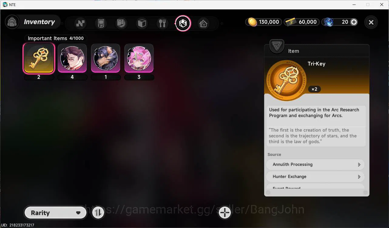 Neverness to Everness Accounts America| Starter LVl 3, S Baicang, Nanaly, Char 7, image 5