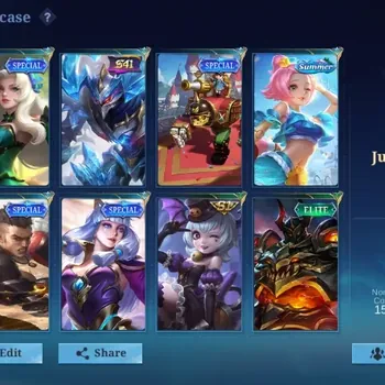 Mobile Legends: Bang Bang Accounts Others Global|Hero 44|Skin 46|Junior|SPECIAL