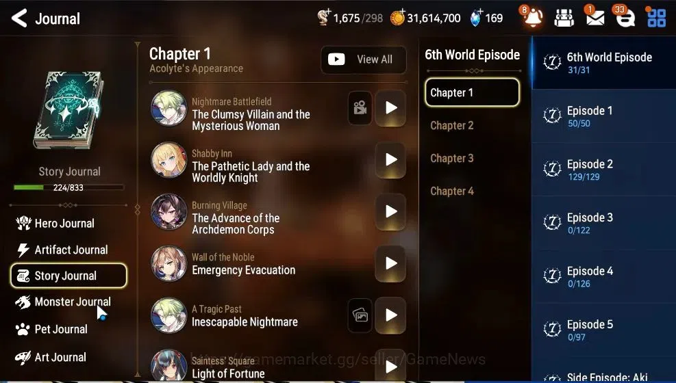 Epic Seven Accounts GLOBAL UnVerif|13 ML(Rhiana&Lucil,EIlynav,SSez,LW image 11