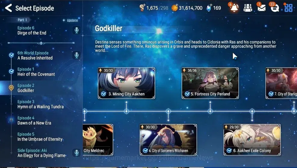 Epic Seven Accounts GLOBAL UnVerif|13 ML(Rhiana&Lucil,EIlynav,SSez,LW image 18