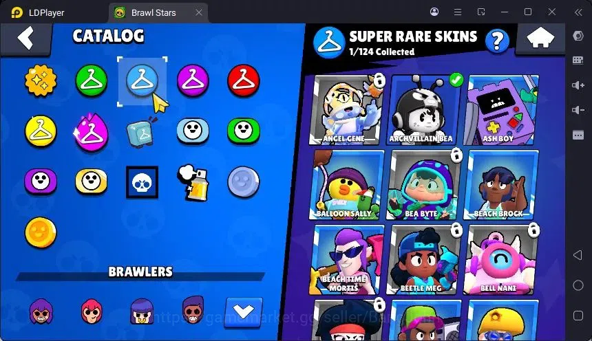 Brawl Stars Accounts Trophy 4633 |33 Brawler|2 Max Hc(Shelly,EMZ)|2 Legend(Nita,Shelly),2Mythic(Tara,Otis),3 Epic Skin|18895 13