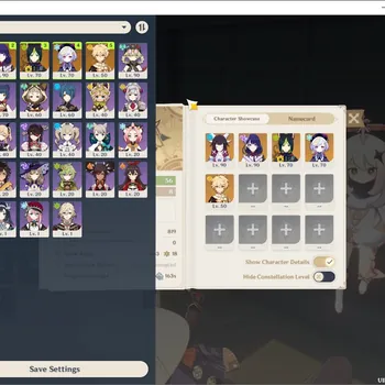 Genshin Impact Accounts Mid Game ASIA|AR 56|2 Limit + 4 (*5 Weap)|(Columbina,Raiden Shogun)+Signature|2 Standart