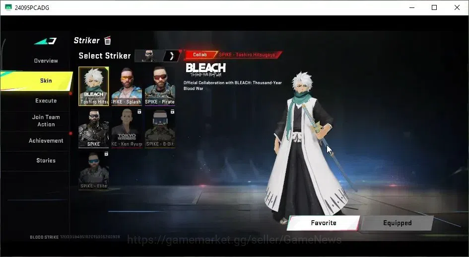 Blood Strike Accounts ASIA|3 ETERNAL[M700 Lv4,DEagle,Spear Lv2]|Collab B image 3