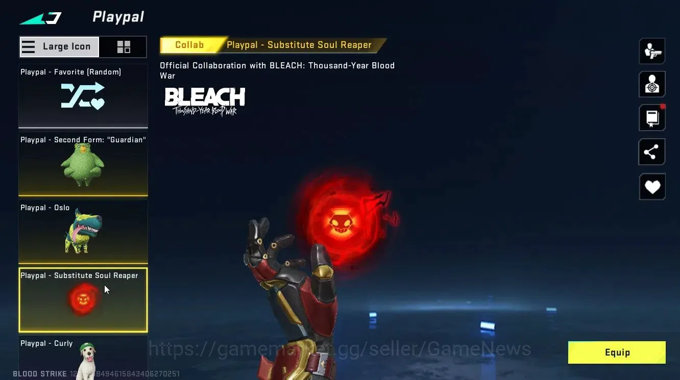 Blood Strike Accounts ASIA|ULTRA Strikers [BLAST,EMMA,Glock,etc]|Collab  image 19