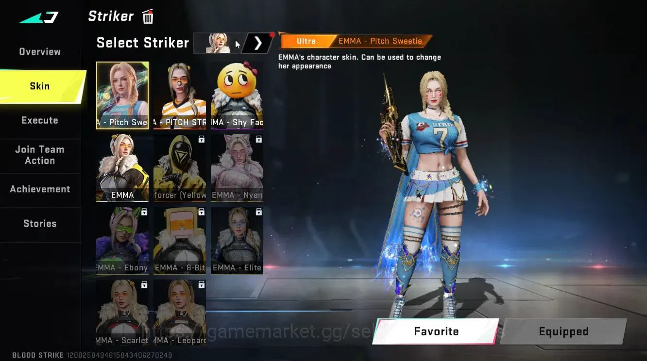 Blood Strike Accounts ASIA|ULTRA Strikers [BLAST,EMMA,Glock,etc]|Collab  image 5