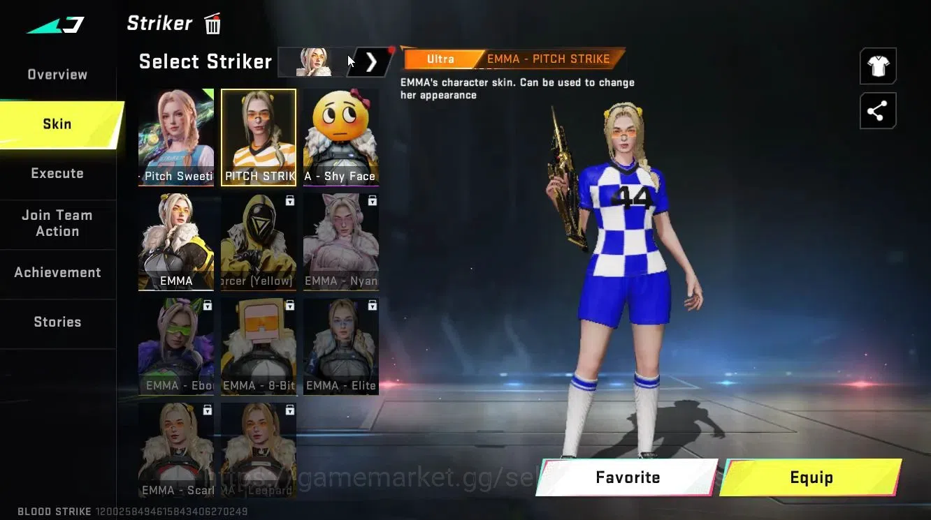 Blood Strike Accounts ASIA|ULTRA Strikers [BLAST,EMMA,Glock,etc]|Collab  image 6