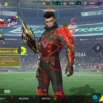 Blood Strike Collab Skin ASIA|ULTRA Strikers [BLAST,EMMA,Glock,etc]|Collab  image 1