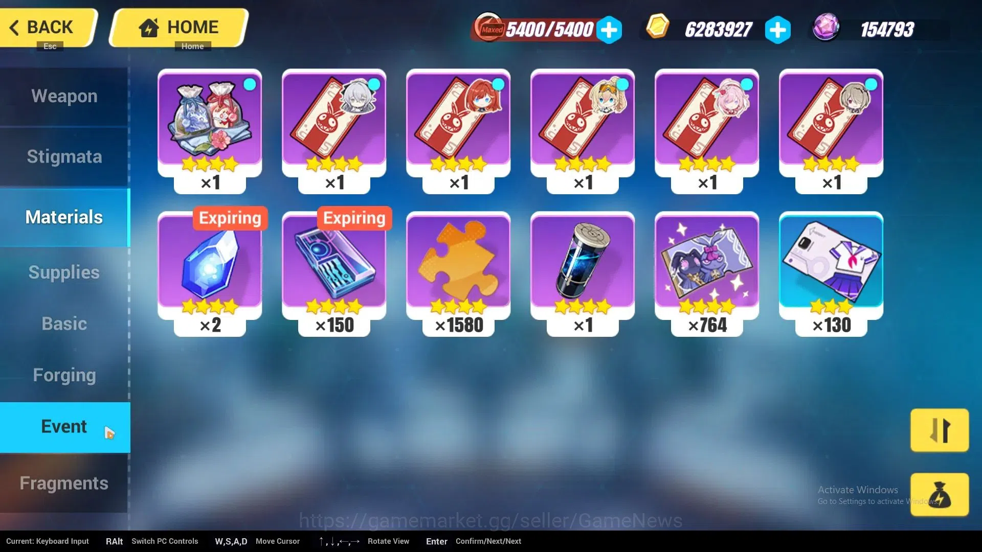Honkai Impact 3rd Accounts SEA Lv78|2 Fullset|Bronya Zaychik SN-EX 4/4,Kiana  image 9