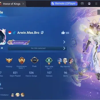 Honor of Kings Accounts Rare Skin Global|107H 96S|2 LNY|1 Saint Seiya|1 Legend|1GM|3 Wordly|15 Epic,And More|TakeMail Check