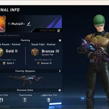 Blood Strike Accounts Collab Skin ASIA | 1 ETERNAL: M4A1 | 1 OPM Striker | 1 Fernanflo | 1 ULTRA Gun | 1 ULTRA Striker | 2