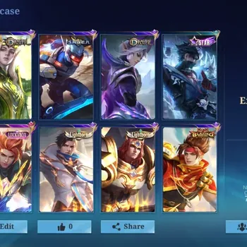 Mobile Legends: Bang Bang Accounts Others Global|138H 225S|Expert|KOF Karina|Luckybox Claude|2 Lightborn|1 S.A.B.E.R.|2