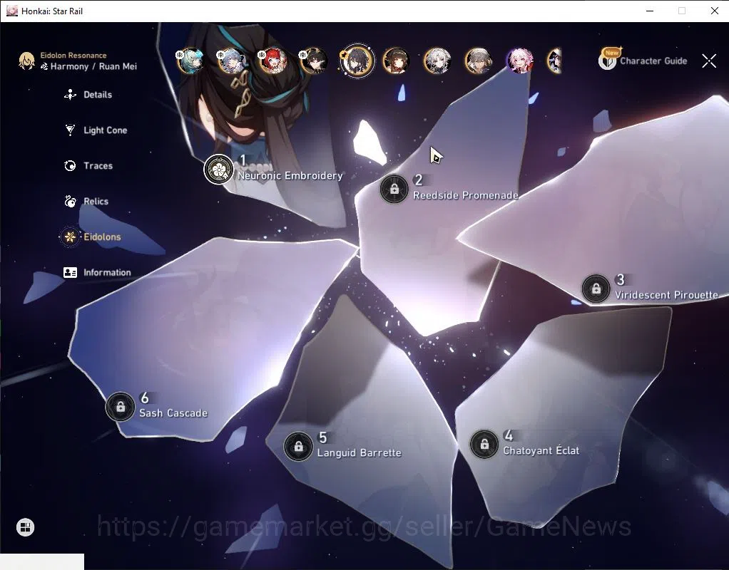 Honkai Star Rail Accounts ASIA|TL 66| 9 Limited|Anaxa E1,3B+Sign,The Dahlia, image 6
