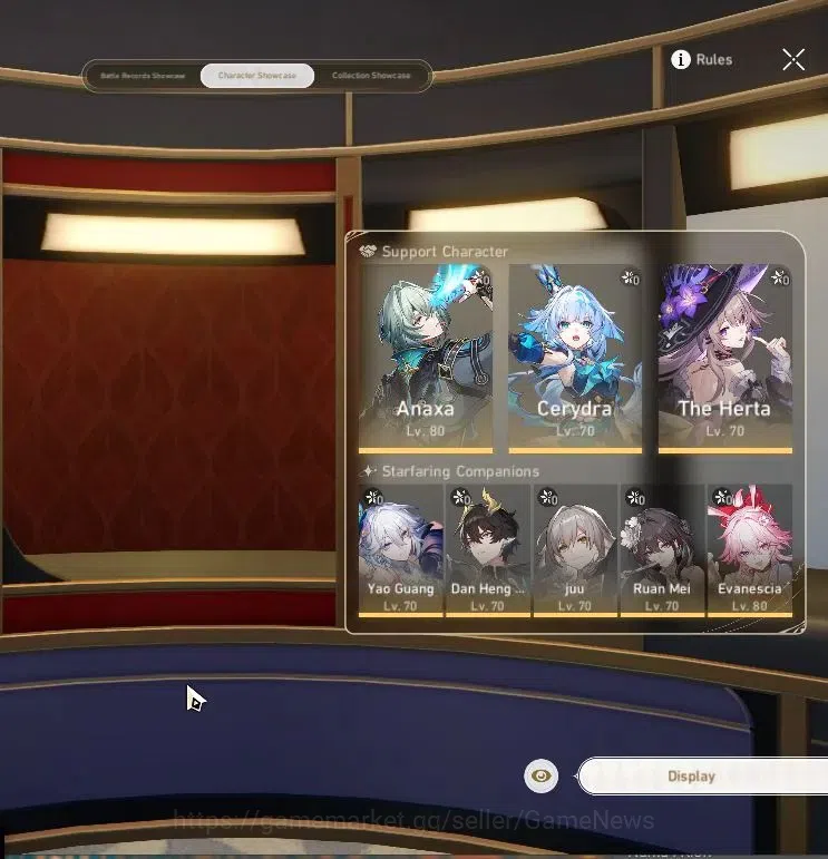 Honkai Star Rail Accounts Asia|TL61|2 Golden Comp|9 Limited|[(Yao Guang,Anax image 2