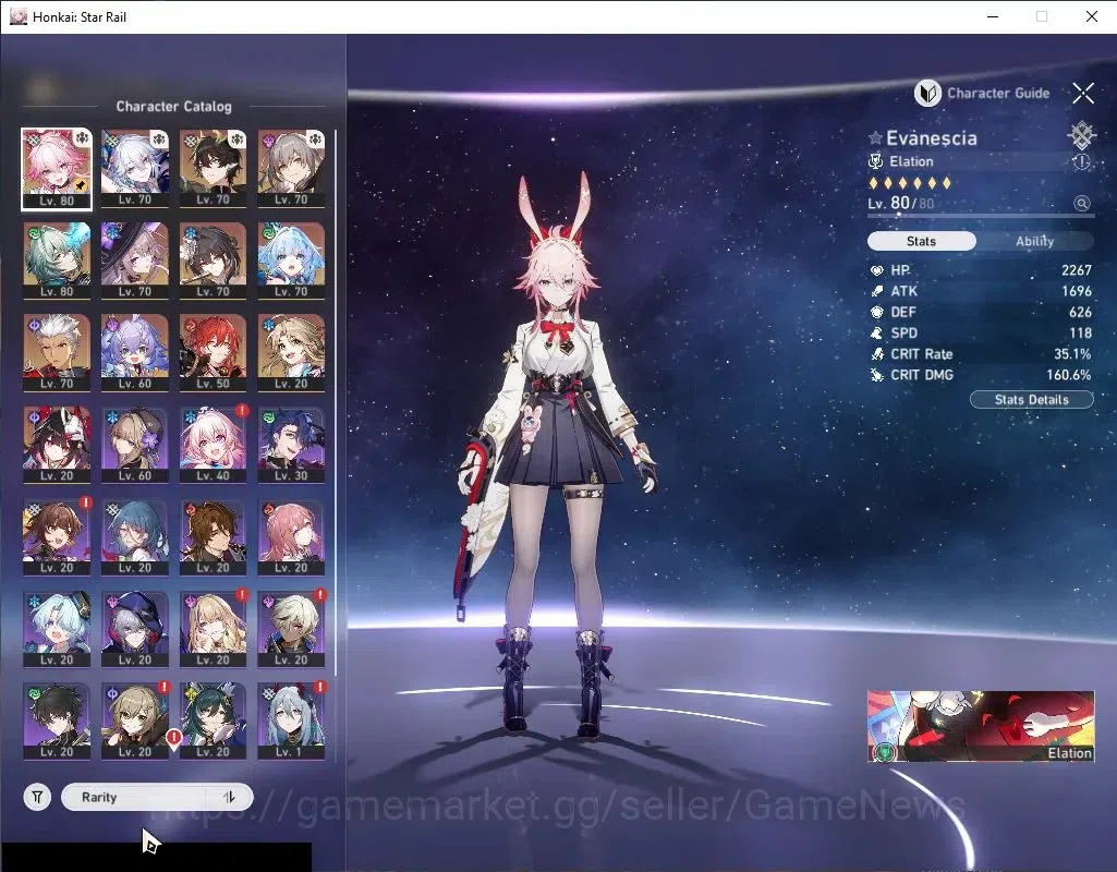 Honkai Star Rail Accounts Asia|TL61|2 Golden Comp|9 Limited|[(Yao Guang,Anax image 4