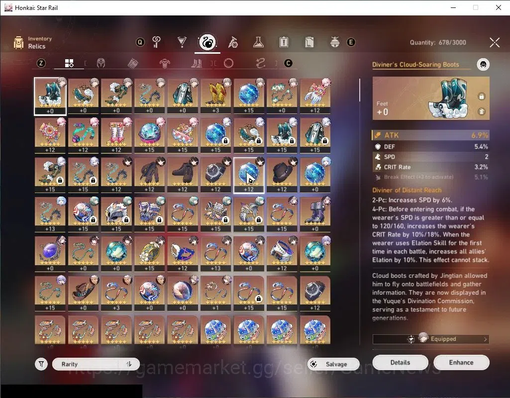 Honkai Star Rail Accounts Asia|TL61|2 Golden Comp|9 Limited|[(Yao Guang,Anax image 7