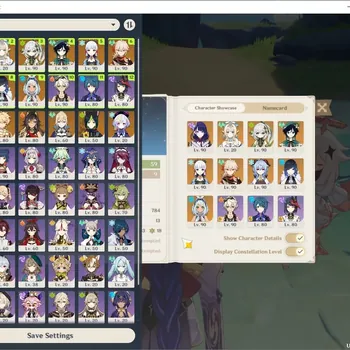 Genshin Impact Accounts Others ASIA|AR 59|9 Limited + 6 (*5 Weapon)|Ayaka+Sign,Raiden C2,Vesna,Nahida,Kazuha,etc|1603