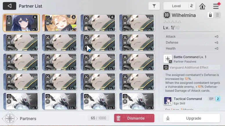 Chaos Zero Nightmare Accounts GLOBAL Verif | Lv05 |Starter Luke,Renoa,Haru + 2SR image 3