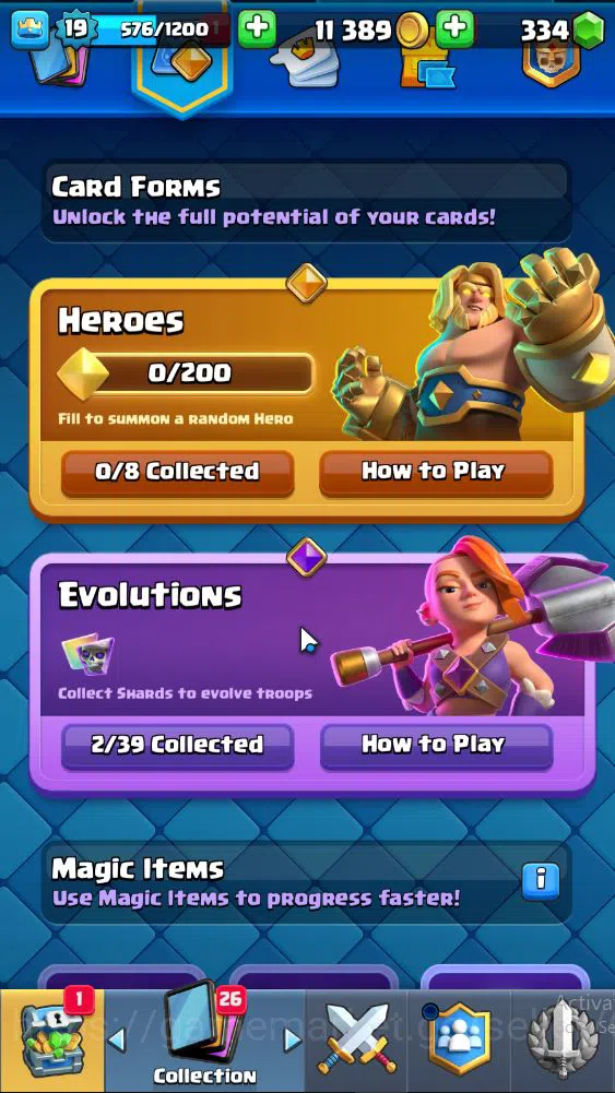 Clash Royale Accounts Lv 19|Trophy 3001|KTL 8|Limited Skin|Card 47|2 EVO image 5