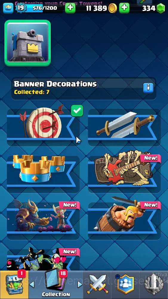 Clash Royale Accounts Lv 19|Trophy 3001|KTL 8|Limited Skin|Card 47|2 EVO image 8