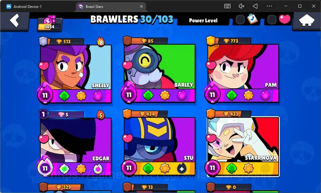 Brawl Stars Accounts Global | 3654 Thropy|30 Brawler|4 Max Hypercharge| image 5