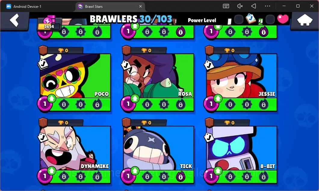 Brawl Stars Accounts Global | 3654 Thropy|30 Brawler|4 Max Hypercharge| image 7
