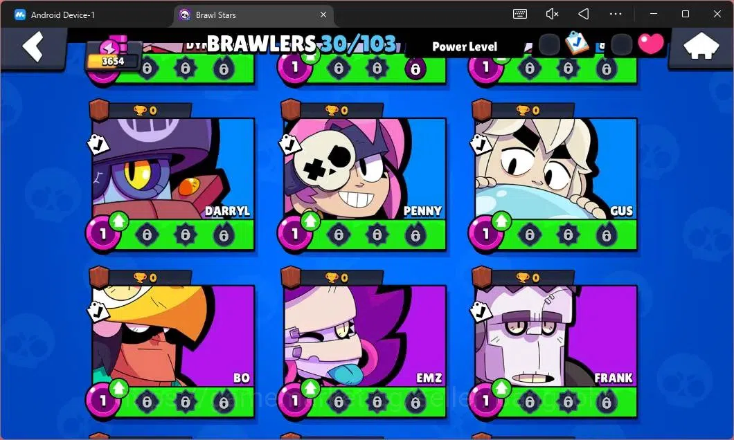 Brawl Stars Accounts Global | 3654 Thropy|30 Brawler|4 Max Hypercharge| image 8