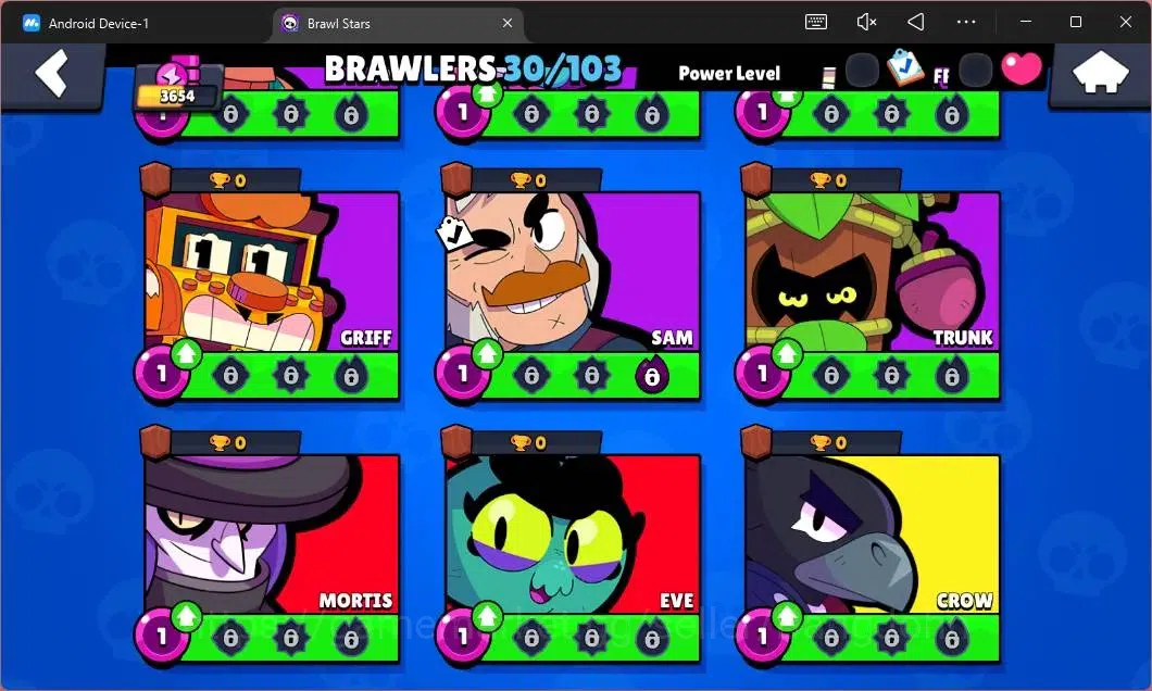 Brawl Stars Accounts Global | 3654 Thropy|30 Brawler|4 Max Hypercharge| image 9