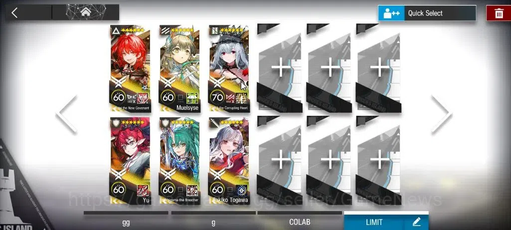 Arknights Accounts Lv 68|133 OP+10 Outfits|6 Limited+Collab AVE| Saki image 3