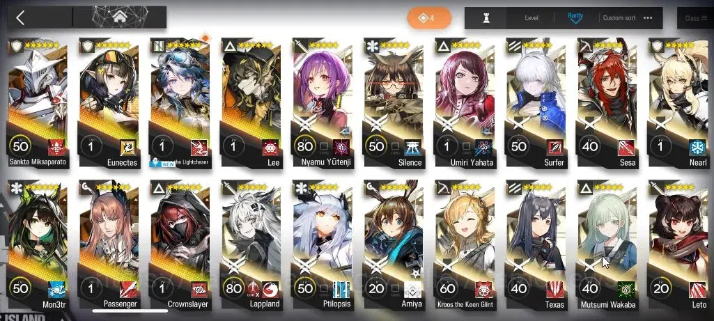 Arknights Accounts Lv 68|133 OP+10 Outfits|6 Limited+Collab AVE| Saki image 6