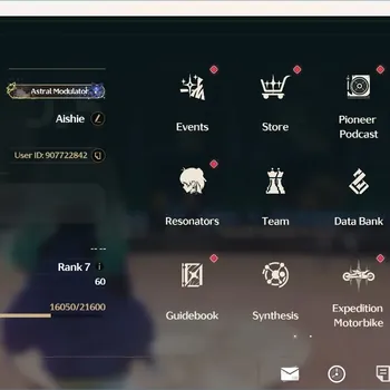 Wuthering Waves Accounts Starter SEA|UL 60|Rank 7|7 Limited[Shorekeeper,YY:Xuanling,Lucy Rc2,Rebecca]+Sign,Suisui,Etc|1