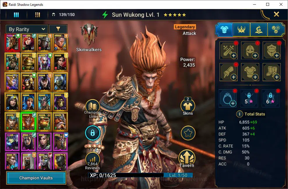 Raid: Shadow Legends Accounts Lv16 451K Power|1 Mythical(Alaz TheSunbearer)|19 L image 10